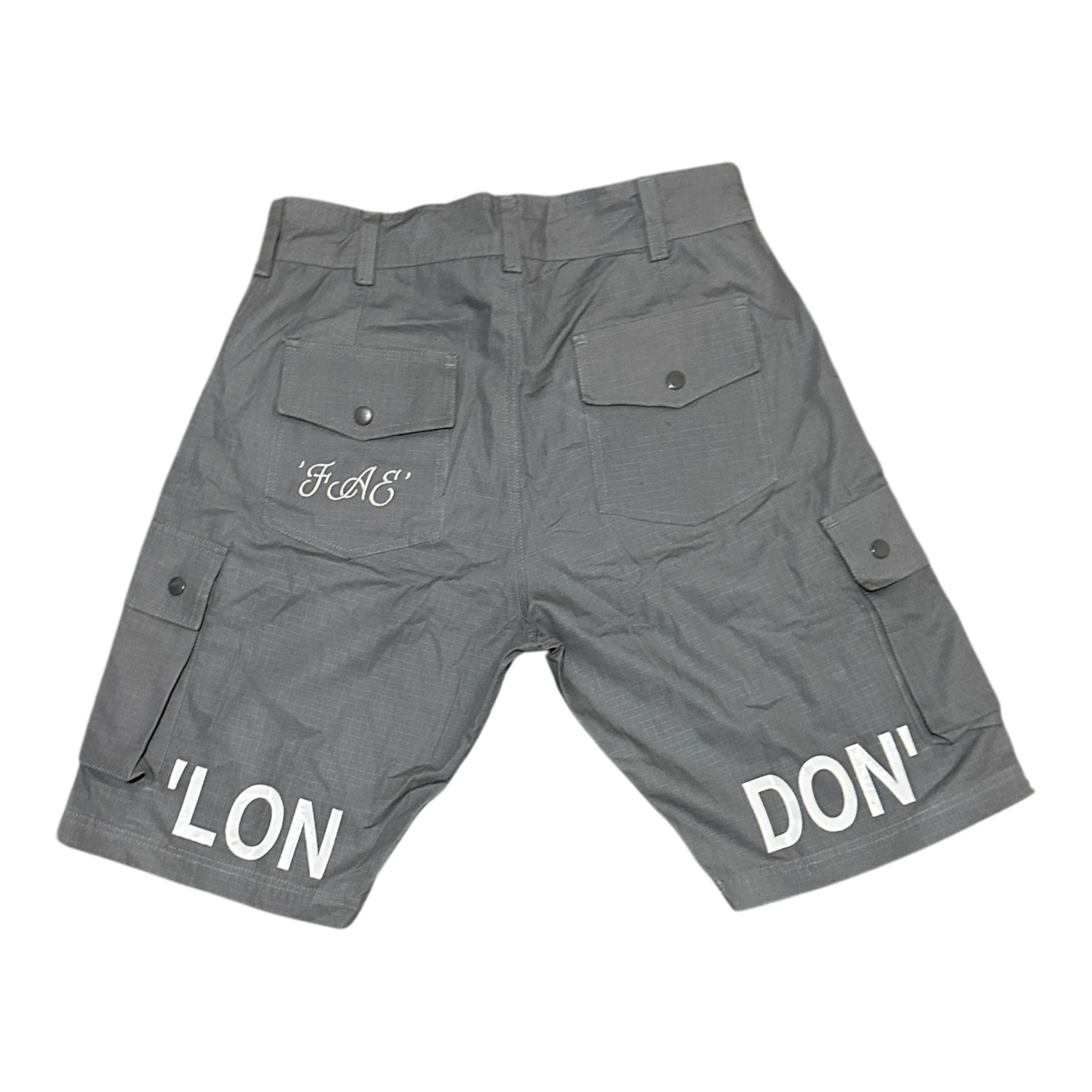 Charcoal Moon Cargo Shorts