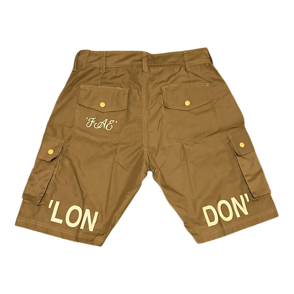 Sahara Tan Cargo Shorts